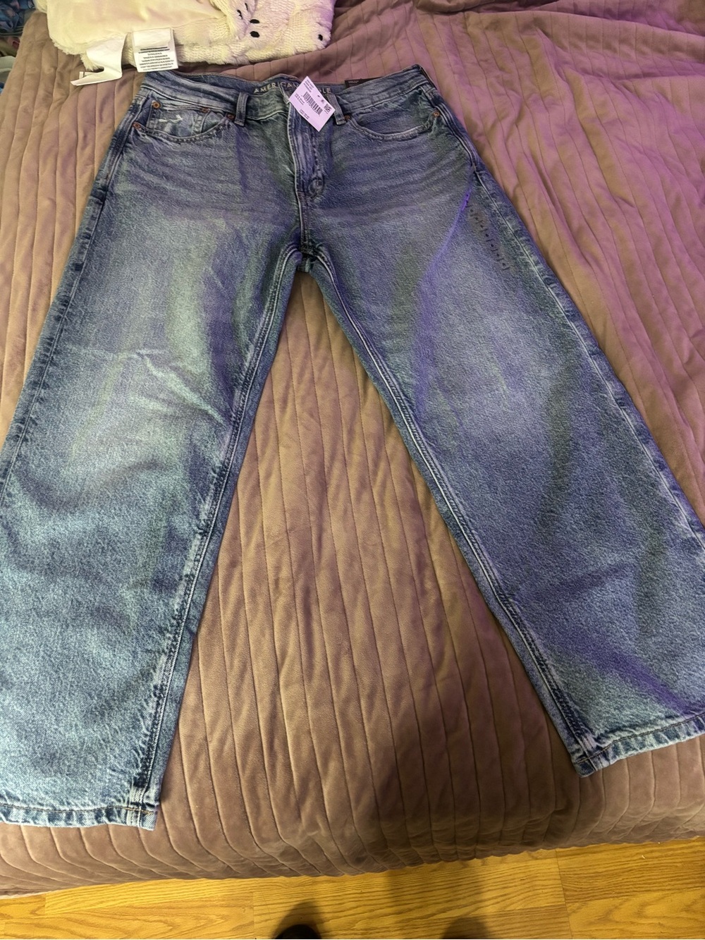 American Eagle Outfitters Men's Relaxed Blue Denim Jeans